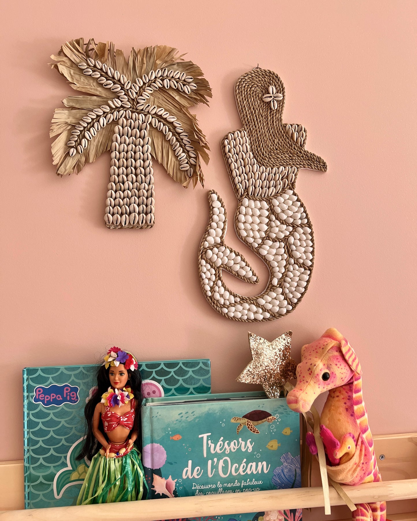 Sirène en coquillages