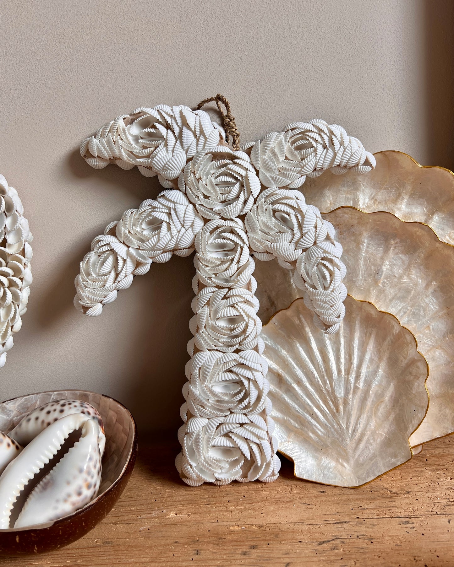 Palmier en coquillages - Modèle Meeru