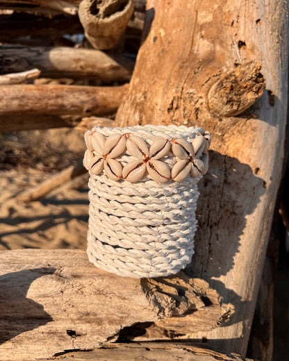 Petit panier cauris